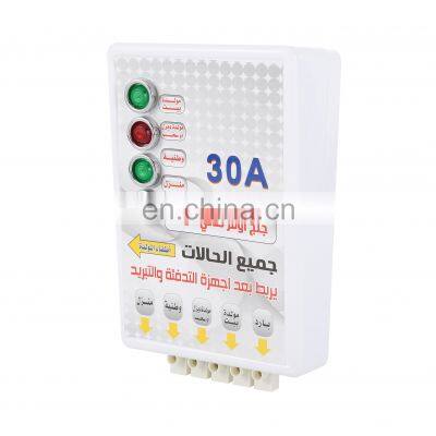 SC-V108 Voltage Protector Automatic Change Over Switch Supply Automatic Change Power 30Amps photo-2