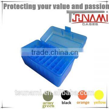 ammunition manufacturers Indestructible portable plastic ammunition case plastic ammunition reloading boxes (TB-908)