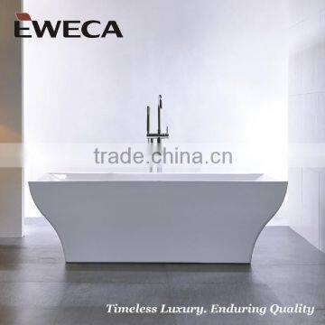 Large Fiberglass Indoor Acrylic Bathtub