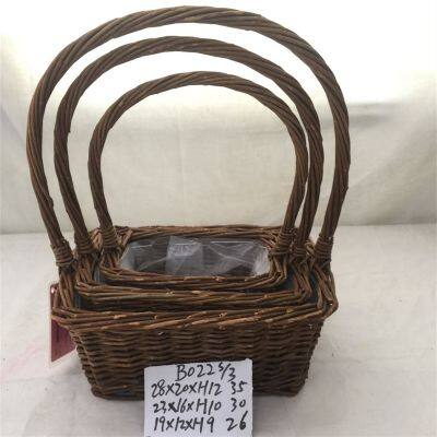 Laundry Baskets Wicker Basket Collapsible  Wicker  Support For Customization