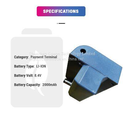 8.4v 2000mAh OEM NEW Replacement Battery S80 Wireless Credit Card POS Machine for PAX Pos Terminal photo-2