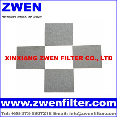 Titanium Sintered Powder Filter Sheet