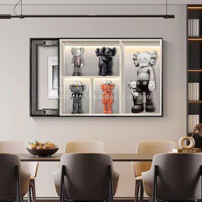 Punch-free Living Room Distribution Box Power Box Blocking Painting17