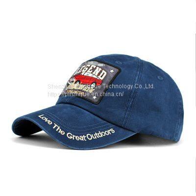 China Supplier 100% Cotton Sport Cap Baseball Cap for Sale photo-4