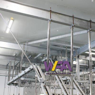 Complete Sheep Machinery Goat Slaughter House Bleeding Shackle For Butcher Equipment photo-2