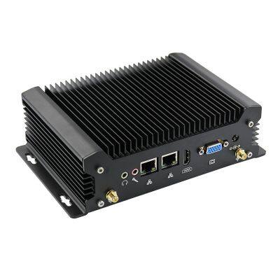 Newest 3G/4G WIFI Mini pc C-ore I5-10210U 2 * HD 1.4 pc Case Dual LAN W-in 10 Fanless All in One Touch Industrial pc photo-2