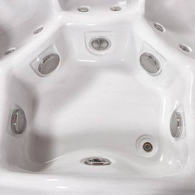 All Seasons Factory 5-6 Person Bathtub Popular American Acrylic Bathtub Outdoor Cold Weather SPA Hot Tub photo-4