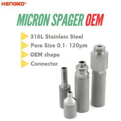 OEM Sintered Porous Metal Powder Stainless Steel 316L Air Stone Sparger
