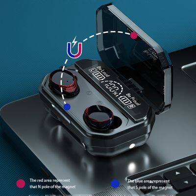 2021 TWS BT 5.1 Wireless Earbud 9D HiFi Stereo IPX7 Waterproof Touch A18 TWS Earphone for Sports Games With Microphone photo-3