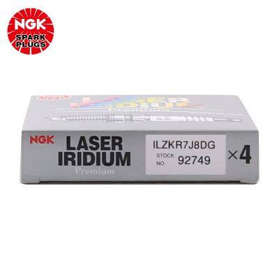Wholesale Original Genuine NGK Spark Plug Iridium Platinum ILZKR7J8DG 92749 Car Engine Spark Plug for PEUGEOT photo-3