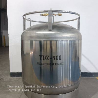 Self-Pressurized Liquid Nitrogen Tanks Are Used for Storage and Transfer of Liquid Nitrogen