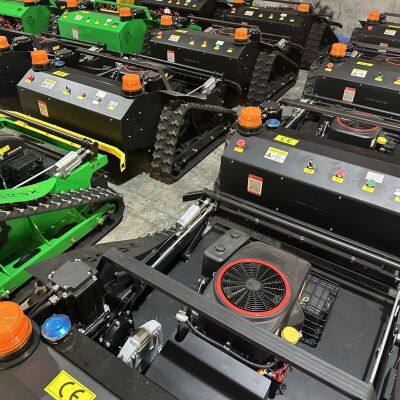 Robot Lawn Mower With Remote Control, China Remote Control Tracked Mower Price, Robot Lawn Mower for Hills for Sale photo-3