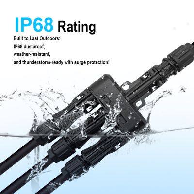 NSPV Solar Panel Parallar Series Compatible DC1500V 3 in 1 Branch Connector photo-3