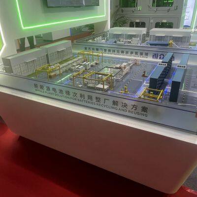 Manufacturer of Sand Table Model for Battery Production Line