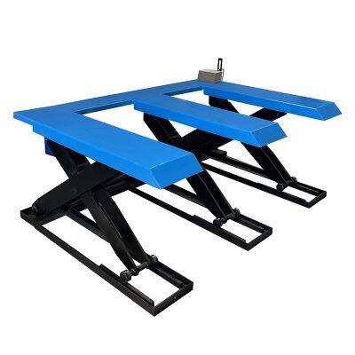 Industrial E U Type Electric Hydraulic Scissor Lift Table Stand Platform