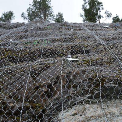 Factory Price Hexagonal Net Steel Geocomposite Slope Protection Drapery System Plain Weave Woven for Rockfall Protection