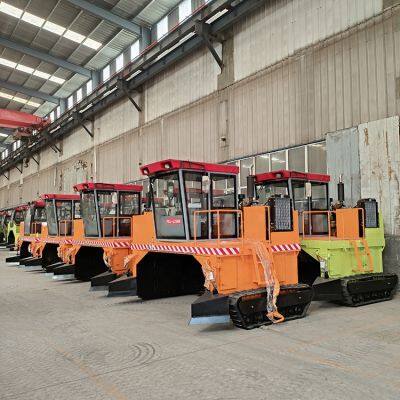 Máquinas para hacer compost. Máquina de volteo de compost pequeña. Volteador de compost eléctrico pequeño photo-3