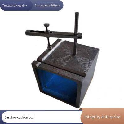 Junyuan Ht300 Square Box Workbench, Customization Supported, Equal-height T-slot Pad Box, 90-degree Machine Tool Cast Iron Square Tube Casting photo-5