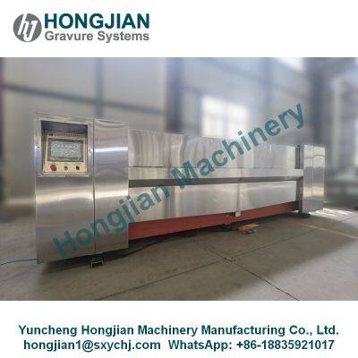 HJ Three-Head Copper Grinding Polishing Machine for Gravure Cylinder photo-2