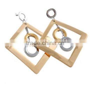 Women's Surgical Stainless Steel Charms Pierced Earrings for Women