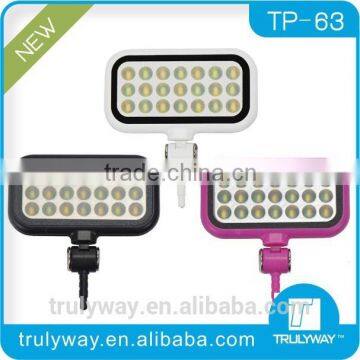Built-in 21leds led flash light mobile phone led selfie flash light hot trend products 2016