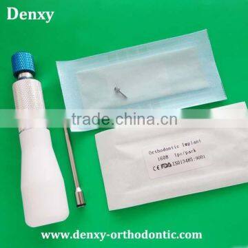 China manufacturer CE implant titanium screw Type Micro implant