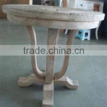 RE-1623 Reclaimed Rough Wood Top Furniture Rustic Coffee Table photo-5