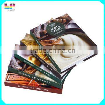 colorful high quality cook book printing wholesale