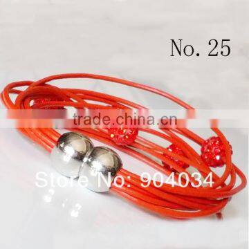 2013 New Fashion Five Beads Bracelet Spike