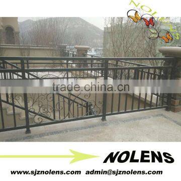 NLC0126-8Wrought iron fencing/Modern Welded Wrought Iron Fence