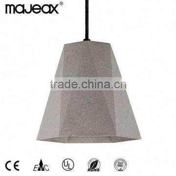 Cement And Wood Art Industrial Single Pendant Light Lamp