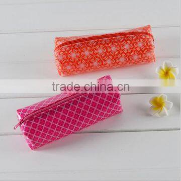 Korean pencil case cheap plain pvc pencil bag