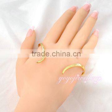 Rose gold cheap cuff new gold models hand palm bracelet