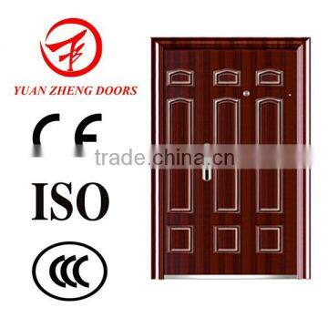 Secuirty Double Entrance Steel Door for Apartment