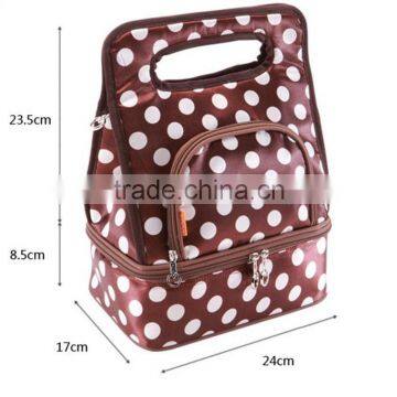 2016 new style nylon picnic bag,lunch bag,cooler bag for women