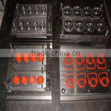 plastic injection PE PP end cap moulding manufacturer