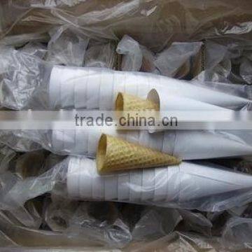 Custom Printed Ice Cream Paper/Aluminum Foil Cone Sleeves                        
                                                Quality Choice