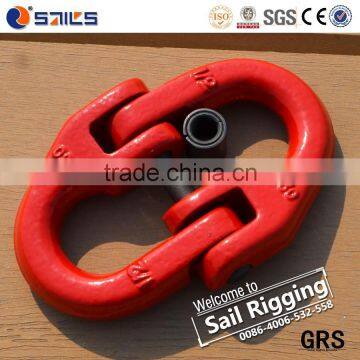 High strength US type drop forged grade 80 alloy steel connecting link