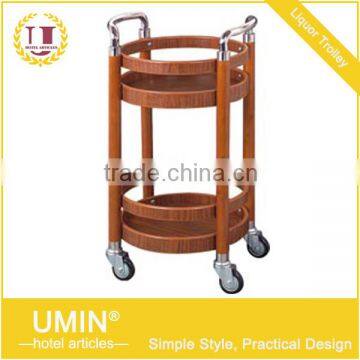 Wooden Drinks Trolley