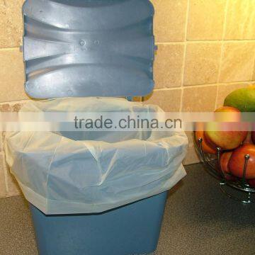 Heavy duty garbage bags on roll