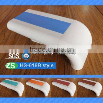 hospital plastic color strips handrails