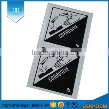 Custom Rectangle Writing Wrapping Paper Sticker Label For Packing Carton photo-5