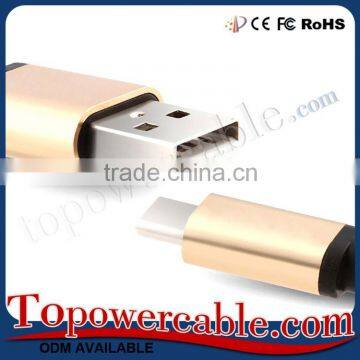 Braided Fabric Fast Charging USB 3.1 Type C Charging Braided Data Cable photo-2