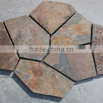 flagstone mat mesh stone tile