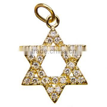 Wholesale vnistar cheap gold star charm DIY pendant necklace charm cheap jewelry accessory size about 20mm TC018