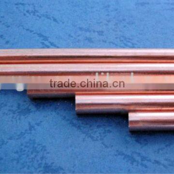 Copper coated automobile air condition steel tubes