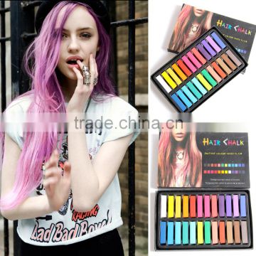 2015 Fashion Hair Removal Powder 24/36 Pcs Temporary Hair Chalk