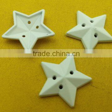 22mm Star Shape 3 Holes Metal Sew-on Button For Kidswear -- MS6055 photo-5