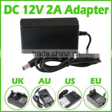 2016 60w power switch supply super quality real power table type led adapter 85-265V ac dc adapter 12v 2a For LED Strip Light