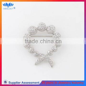 Fashion Rhinestone Brooch With Chain